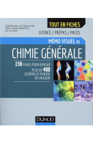 Memo visuel de chimie generale  -  l'essentiel en fiches