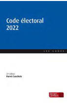 Code electoral 2022 (29e ed.)