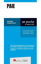 Paie - a jour de toutes les nouveautes  paie  applicables en 2023