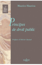 Principes de droit public