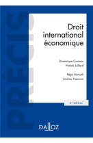 Droit international economique (6e edition)