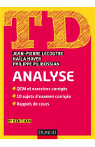 Td : analyse (6e edition)