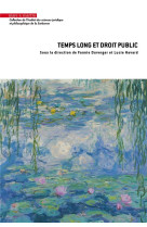 Temps long et droit public