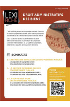 Droit administratif des biens