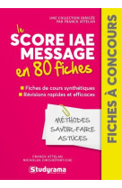 Score iae message en 80 fiches