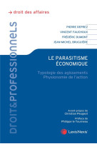 Le parasitisme economique : typologie des agissements  -  physionomie de l'action