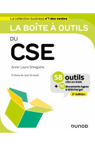 La boite a outils du cse - 2e ed.