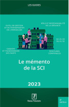 Les guides rf : le memento de la sci (edition 2023)