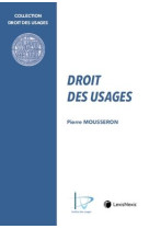 Droit des usages