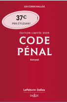 Code penal 122ed - edition limitee 2025, annote