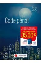 Code penal 2025 - jaquette blue city