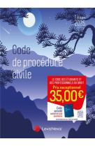 Code de procedure civile 2025 - jaquette blue mountain