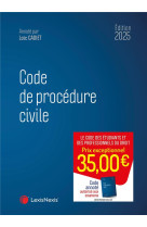 Code de procedure civile 2025