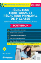 Cible concours fonction publique - redacteur territorial et redacteur principal de 2e classe (concou