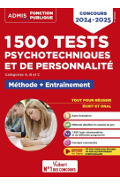 1500 tests psychotechniques et de personnalite - methode et entrainement intensif - concours 2024-20