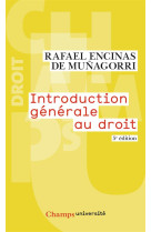 Introduction generale au droit (5e edition)