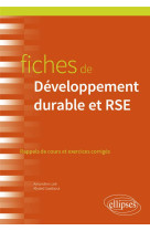 Fiches de developpement durable et rse