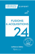 Memento fusions et acquisitions 2024