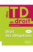 Droit des obligations - a jour au 15 janvier 2024