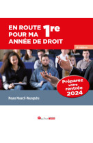 En route pour ma 1re annee de droit - preparez votre rentree 2024 !