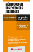 Methodologie des exercices juridiques - pour reussir les exercices juridiques poses en td, aux parti