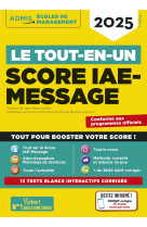 Le tout-en-un score iae-message - 13 tests blancs - fil d'actu offert - selection 2025