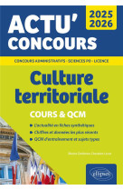 Culture territoriale 2025-2026