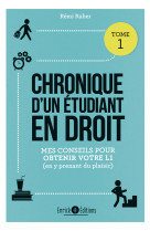 Chronique d'un etudiant en droit - mes conseils pour obtenir votre l1 (en y prenant du plaisir)