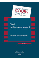 Droit de l'environnement. 3e ed.