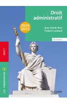 Les fondamentaux - droit administratif 2024-2025