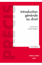 Introduction generale au droit. 16e ed.