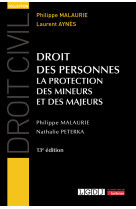 Droit des personnes - la protection des mineurs et des majeurs