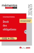 Droit des obligations - cours integral et synthetique + tableaux et schemas. integre les disposition