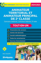 Cible concours fonction publique - animateur territorial et animateur principal de 2e classe (concou