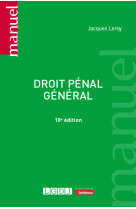 Droit penal general