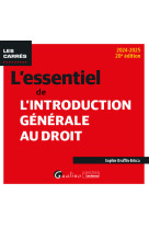 L'essentiel de l'introduction generale au droit