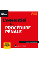 L'essentiel de la procedure penale - a jour de la loi lopmj du 20 novembre 2023