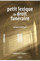 Petit lexique de droit funeraire