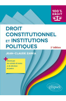 Droit constitutionnel et institutions politiques