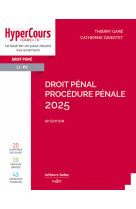 Droit penal. procedure penale 2025. 16e ed.