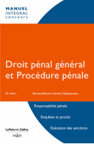 Droit penal general et procedure penale. 24e ed.