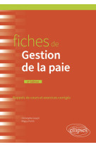 Fiches de gestion de la paie