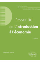 L'essentiel de l'introduction a l'economie - a jour au 15 avril 2024