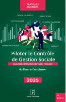 Piloter le controle de la gestion sociale 2025