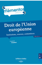 Droit de l'union europeenne. 7e ed.