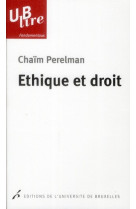 Ethique et droit 2  ed