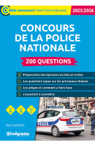 Cible concours fonction publique - concours de la police nationale  200 questions