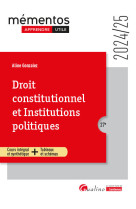 Droit constitutionnel et institutions politiques - cours integral et synthetique + tableaux et schem