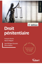 Droit penitentiaire - tout le cours a jour des dernieres reformes