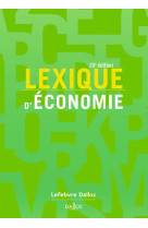 Lexique d'economie. 16e ed.